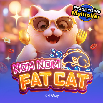 ภาพโปสเตอร์เกมสล็อต Nom Nom Fat Cat ค่าย Nextspin